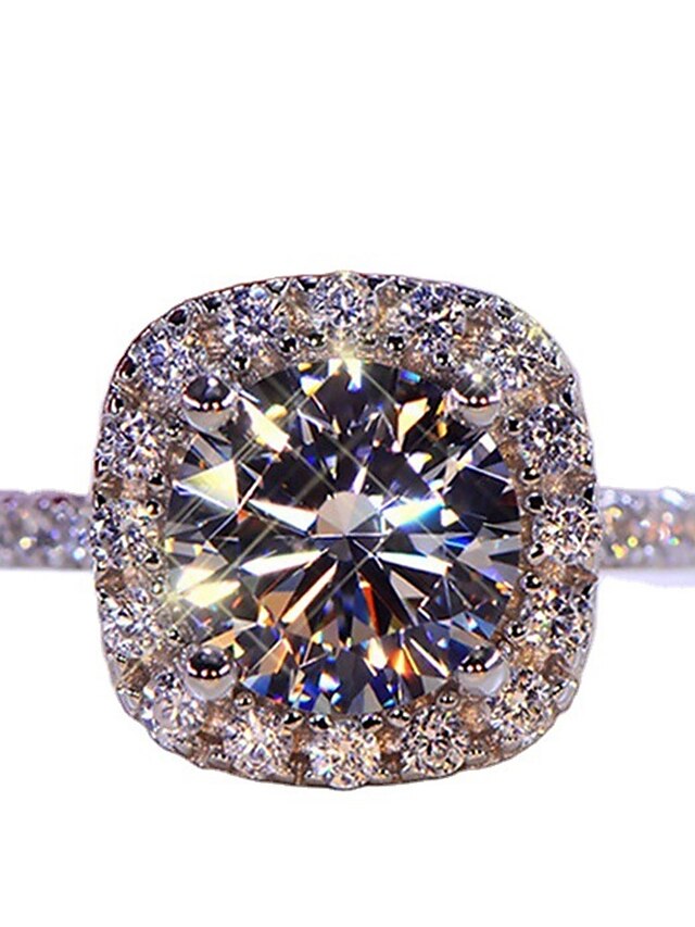 Women's Rings Fashion Wedding Geometry Ring